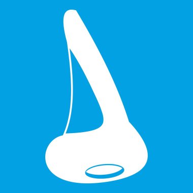 Burun yan Görünüm simgesi Beyaz