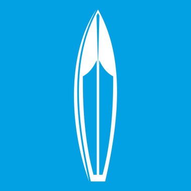 Sörf tahtası simgesi Beyaz