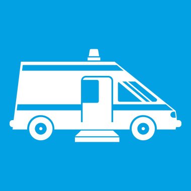 Ambulans simgesi Beyaz