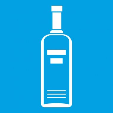 Votka simgesi Beyaz şişe