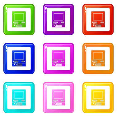 ATM banka para makine 9 ayarla