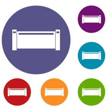 Boru adet simge seti