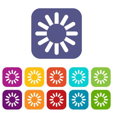 İşareti download Icons set