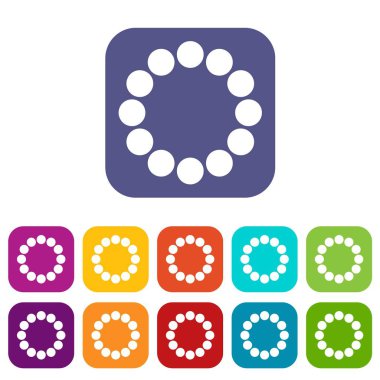 İşareti beklentileri sayfa yük Icons set