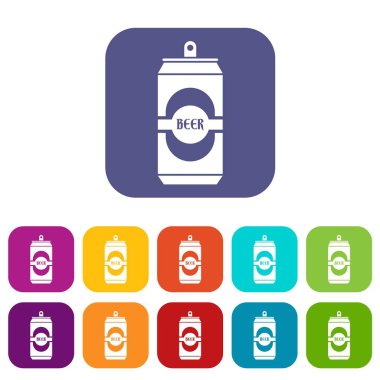 Alüminyum miyim Icons set