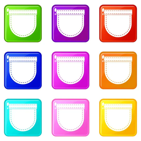 Gömlek cep 9 ayarla