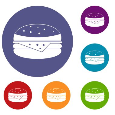 Burger Icons set