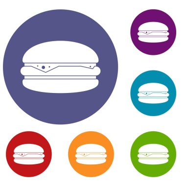 Burger Icons set