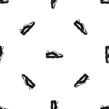 Golf ayakkabı desen sorunsuz siyah