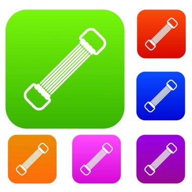 Spor gerilebilir kemer koleksiyonu ayarla