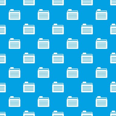 Dosya klasör desen kesintisiz mavi