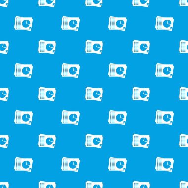 Yaprak kağıt çizelgeleri desen kesintisiz mavi