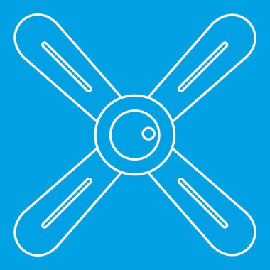 Pervane simgesi, anahat stili