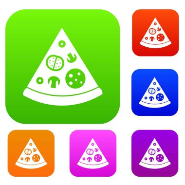 Dilim pizza, basit tarzı