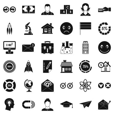 Online simgeler kümesi, basit tarzı eğitim