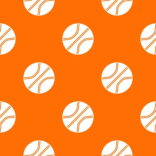 Modèle de balle de basket-ball sans couture — Image vectorielle