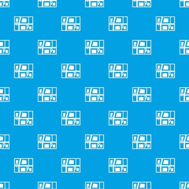 Taksi desen kesintisiz mavi coğrafi konumu