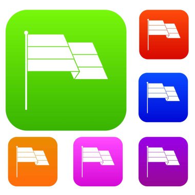 Bayrak koleksiyonu ayarla