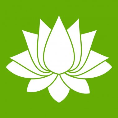 Lotus simge yeşil