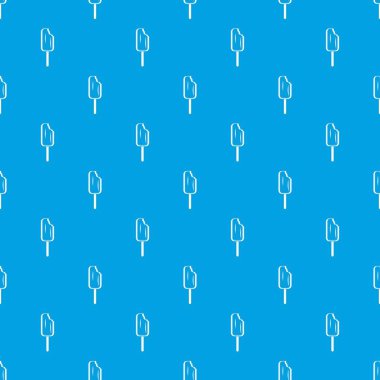 Dondurma desen kesintisiz mavi
