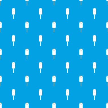 Dondurma desen kesintisiz mavi