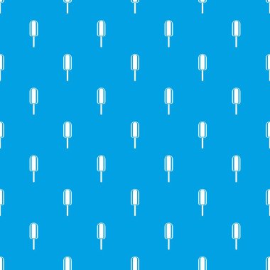 Dondurma desen kesintisiz mavi