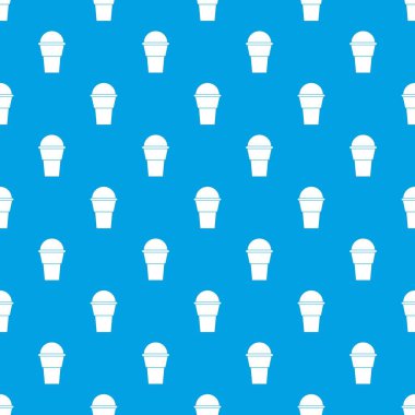 Dondurma desen kesintisiz mavi
