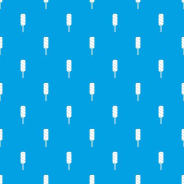 Dondurma desen kesintisiz mavi