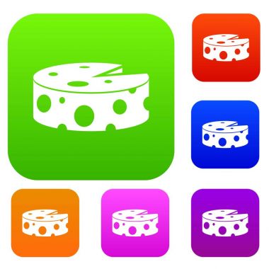 Toplama peynir tekerlek seti