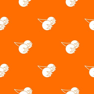 Chokeberry veya aronia berry desenli sorunsuz