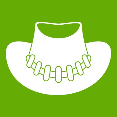 Kovboy şapkası Icon yeşil