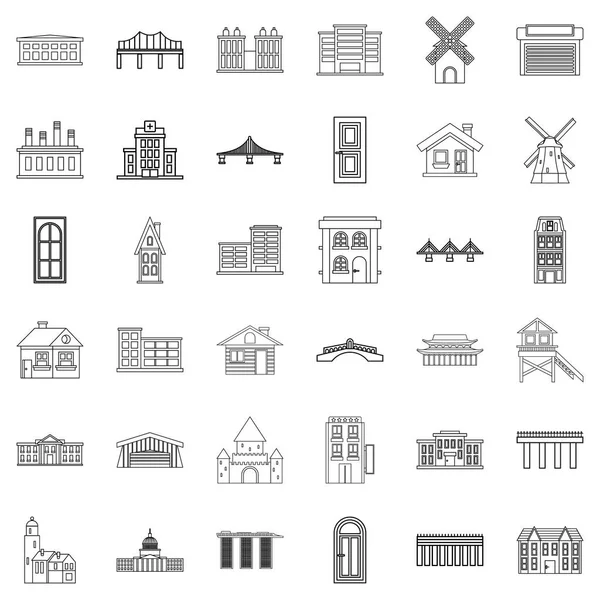 Fabrika Icons set, anahat stili