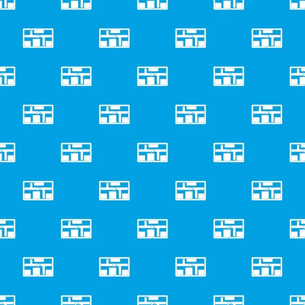 GPS navigasyon desen kesintisiz mavi