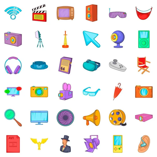 Ekran simgeleri kurulum, karikatür tarzı