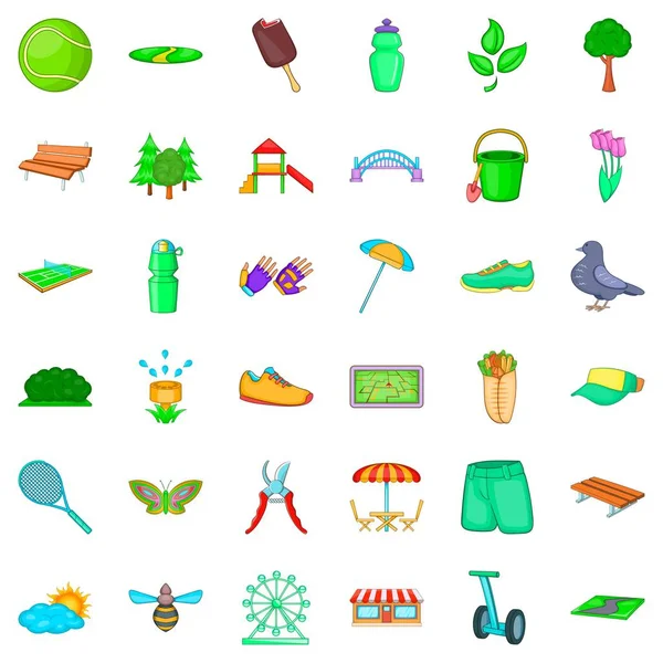 Yaz simgeler ayarla, tarzı çizgi film