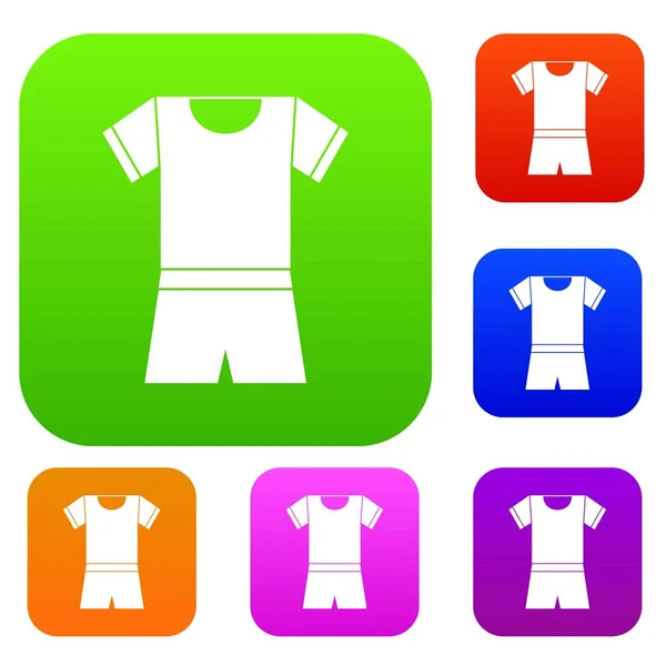 Sport-ing és rövidnadrág set gyűjtemény — Stock Vector