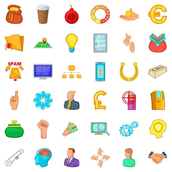 Komut simgeleri ayarla, tarzı çizgi film