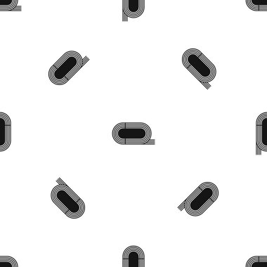 Atletizm Stadyumu desen sorunsuz siyah