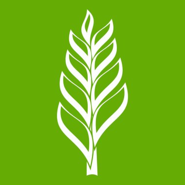 Bir Başak simge yeşil