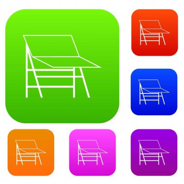 Boş taşınabilir ekran koleksiyonu ayarla