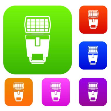 Aydınlatma flaş kamera için koleksiyonu ayarla