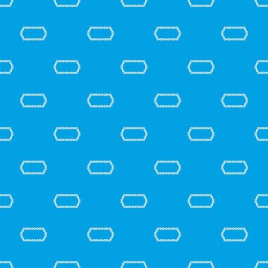 Bisiklet zinciri desen kesintisiz mavi