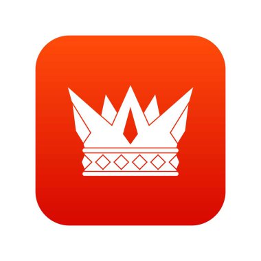 COG taç simgesi dijital kırmızı