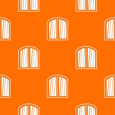 Beyaz pencere çerçeve desen sorunsuz kemerli