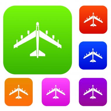 Silahlı fighter jet set koleksiyonu