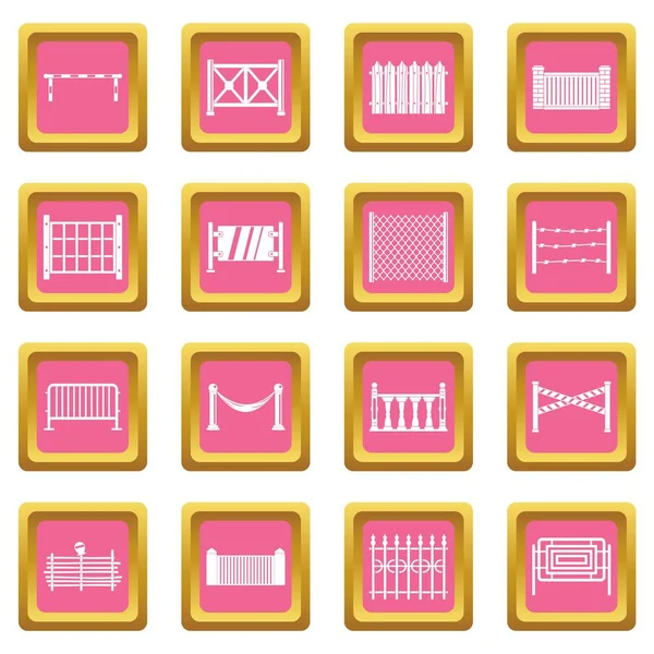 Eskrim simgeler pembe