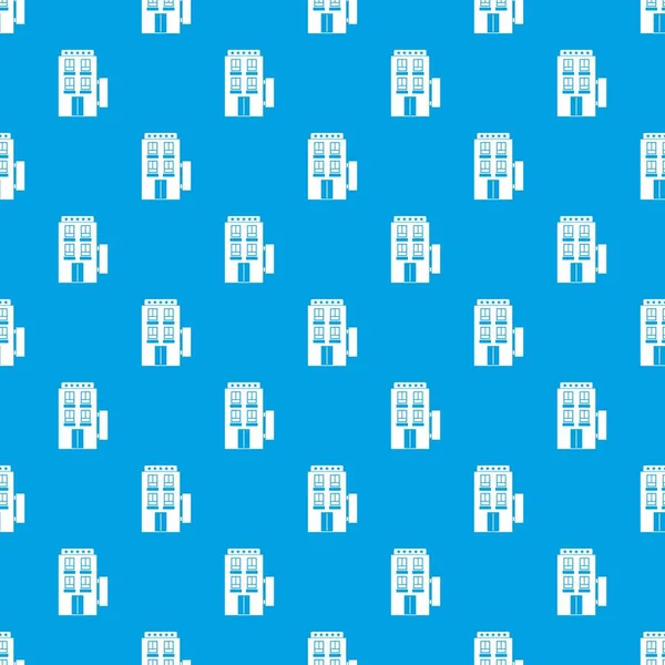 Beş yıldızlı otel desen kesintisiz mavi