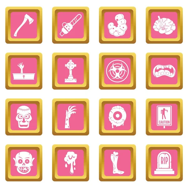 Zombi simgeler pembe