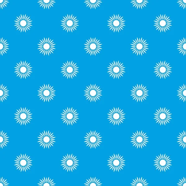Güneş desen kesintisiz mavi