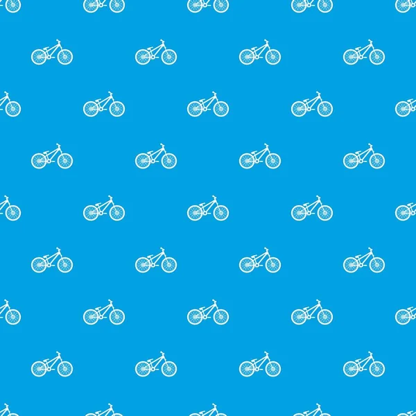 Bisiklet desen kesintisiz mavi